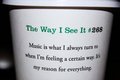 The way I see it... - music photo