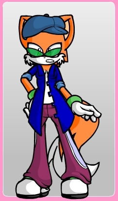 my new fc: ink the fox, lighters fox