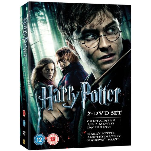 1 to 7 Harry Potter pack