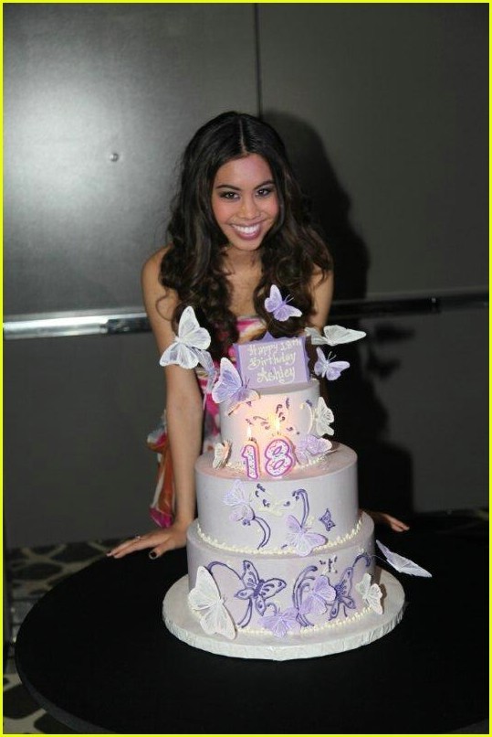 Ashley Argota Butterfly Birthday Cake