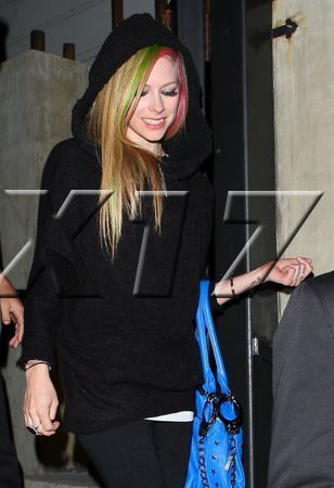  Avril Lavigne and Brody Jenner At Koi Restaurant 2.2.2011