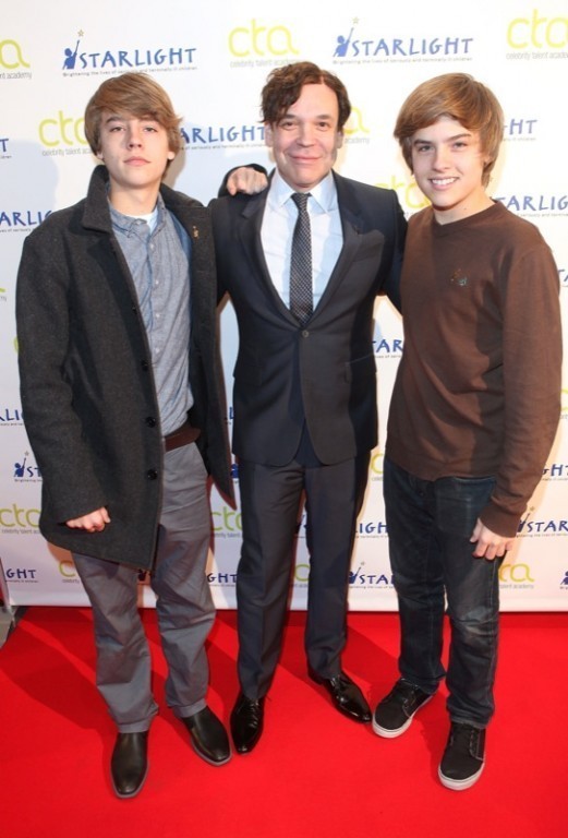 Dylan Sprouse and Cole Sprouse at the Celebrity Talent Academy Workshop in