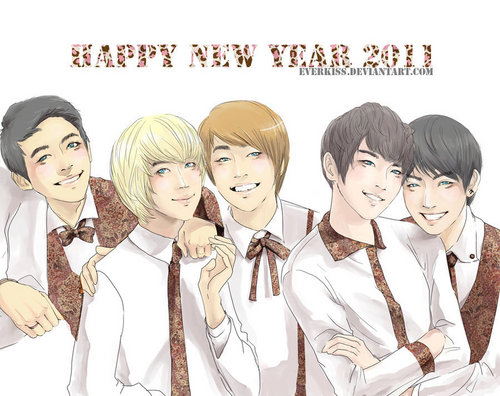  Happy New SHINee বছর 2011