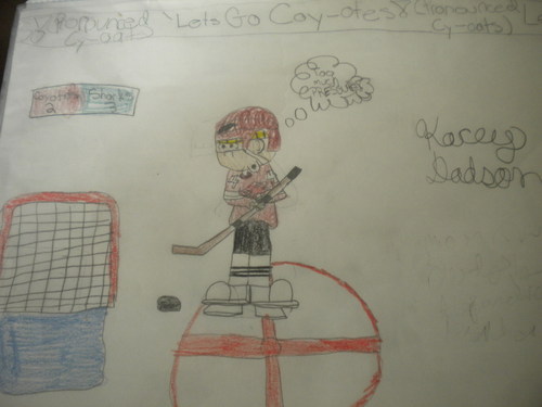  Wally the Hockey Player