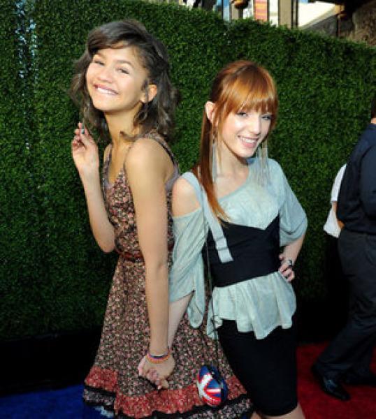 Zendaya And Bella Avery Thorne At The Premiere Of Gnomeo And Juliet