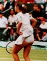 bronze hingis ass - tennis photo