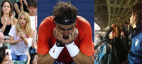  destroy Rafa: 샤키라 already do not go to my matches, but she goes on matches Piqué !!!!