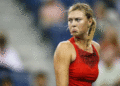 red sharapova - tennis photo