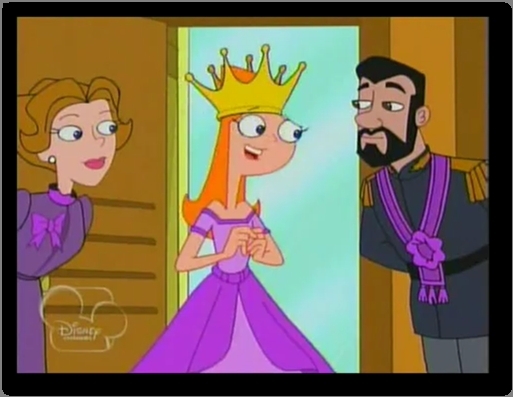 Phineas And Ferb Candace Gets Busted. Candace-as-the-princess