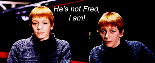  He's not Fred, I am