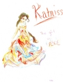 Katniss The Girl on Fire - the-hunger-games fan art