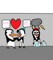 Kowalski's 'berries'.............after the kiss... - penguins-of-madagascar fan art