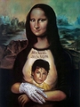 Mona Lisa is a fan of Michael! - michael-jackson fan art