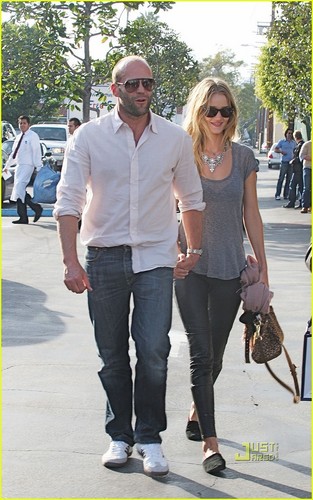 Rosie and Jason out for lunch (February 5)