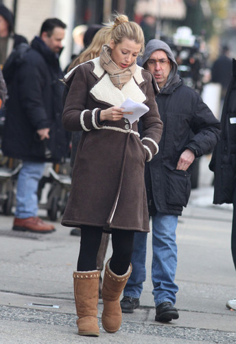  "Gossip Girl" Filming In New York City