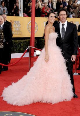  Angie on the red carpet for the SAG Awards