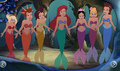 Ariel and her sisters - disney-princess photo