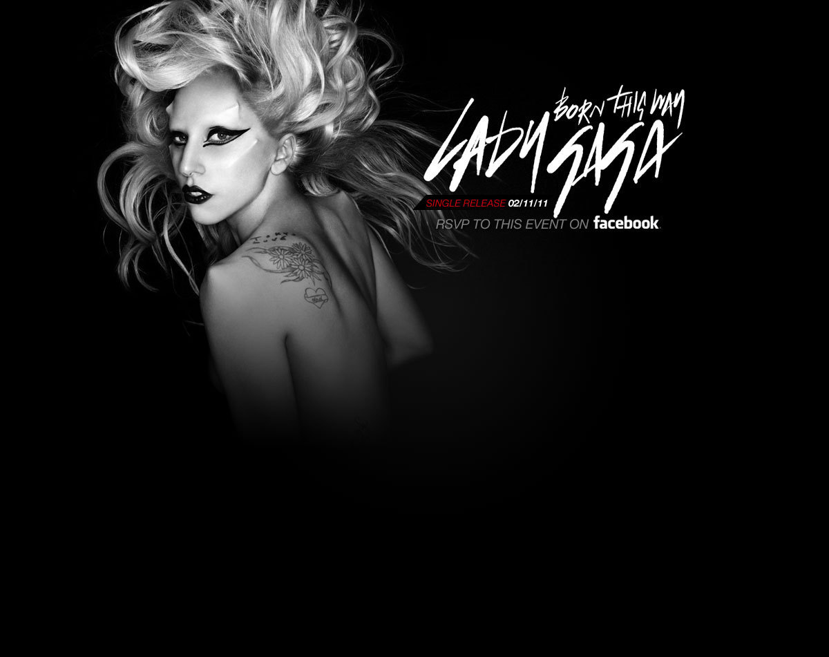 Born This Way (Official Wallpaper) Lady Gaga Photo
