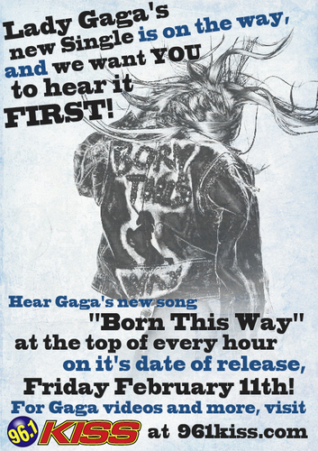  Born This Way is coming! Feb. 11