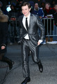 Chris | Arrives at "The Late Show with David Letterman". - glee photo