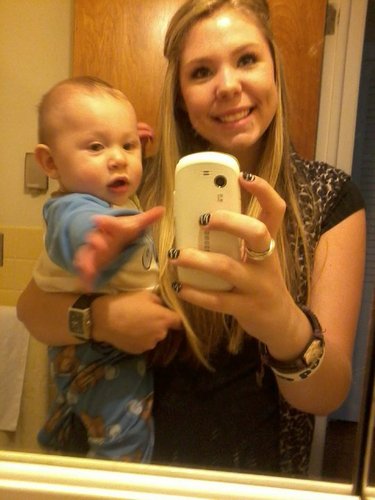 Isaac && His Mommy<3