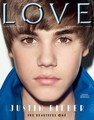 JB on the cover of LOVE - justin-bieber photo