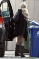 Lindsay Lohan 2011-02-08 - arriving back to her home in Los Angeles  - lindsay-lohan photo
