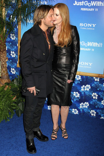  Nicole and Keith @ 'Just Go With It' NYC Premiere