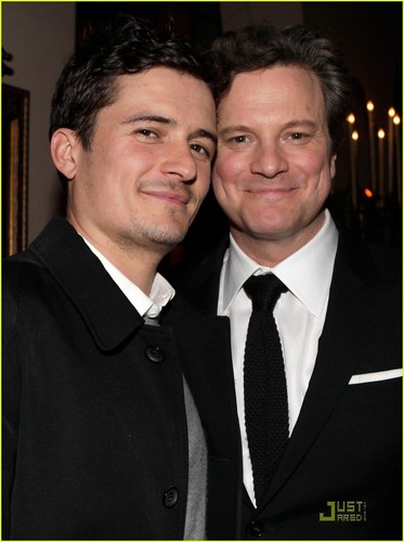  Orlando Bloom & Colin Firth: অডি Party People