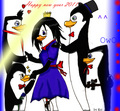 Happy new year 2011 - penguins-of-madagascar fan art