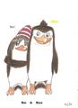 Rico & Rei - penguins-of-madagascar fan art