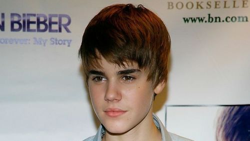 justin bieber with new haircut