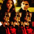 Bonnie and Damon ♥   - the-vampire-diaries fan art
