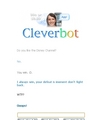 Cleverbot is a psycho - random photo