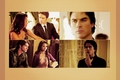 Damon/ Bonnie/Jeremy  - the-vampire-diaries fan art
