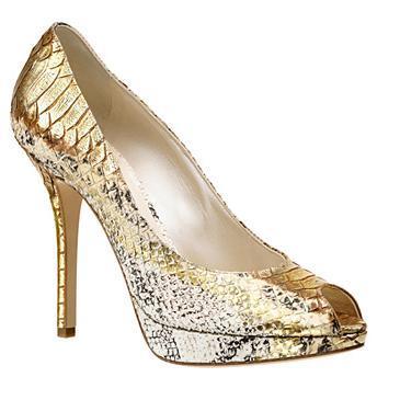  Golden heels