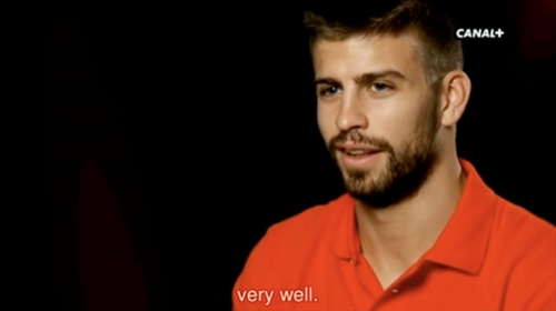  How did Pique sleep the night before the World Cup Final? Very well !