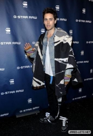  Jared at the G-Star Raw - Fall 2011 Fashion 显示 - NY - February 12th 2011