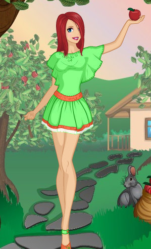  Me as an pomme Princess