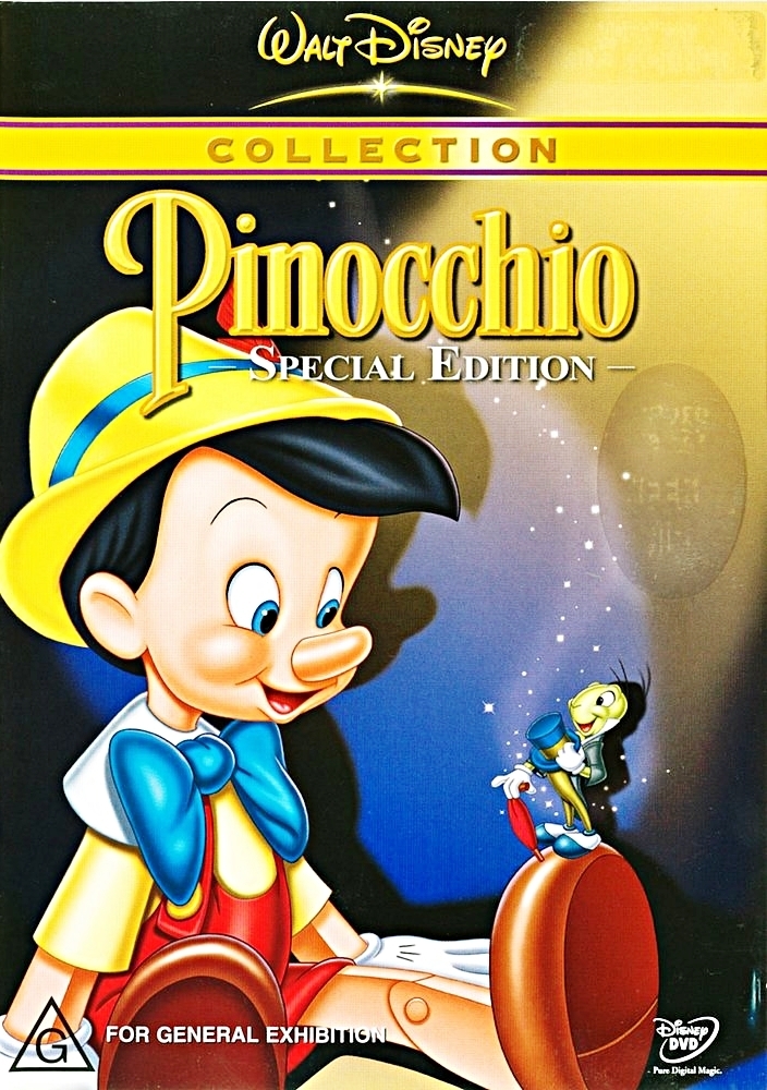 Pinocchio Disney Dvd