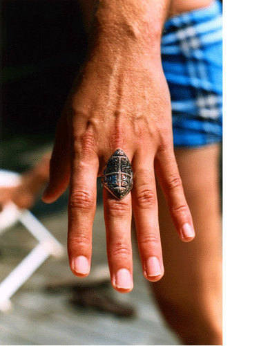 Rufus Wainwright's hand, Amagansett, 2004
