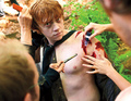 Rupert on the set of DH - harry-potter photo