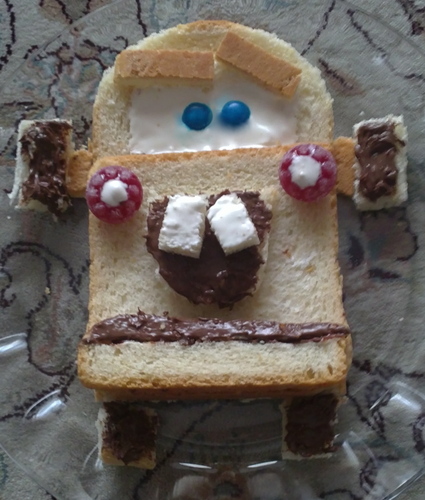 mmv - mater with toast bread 