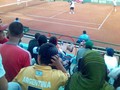 unruly fans - tennis photo