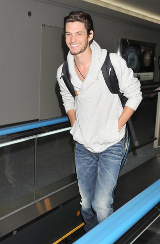  Ben arriving at Narita International Airport in Tokyo