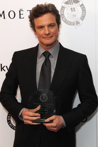 Colin Firth in London Critics Circle 2011