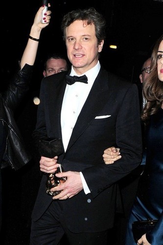  Colin Firth in a post-BAFTAs party at the W London