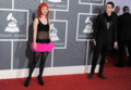 Hayley and Taylor at the grammys. - paramore photo