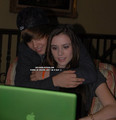 Justin& Caitlin:)) - justin-bieber photo