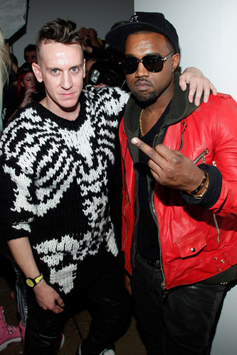  Kanye @ NY Fashion Week